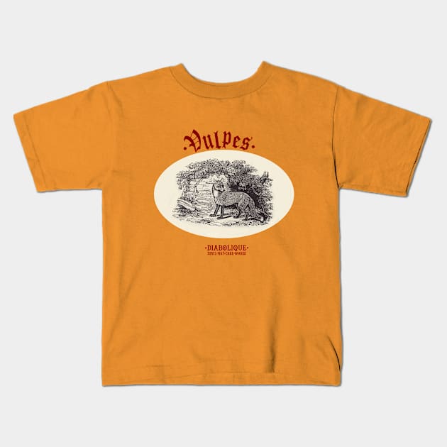 Vulpes Kids T-Shirt by ElijahBarns